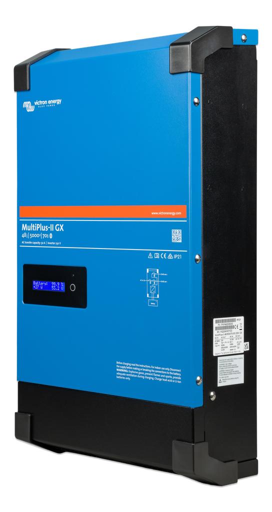 VICTRON Multiplus-II 48/5000/70-50 GX 5kVA, 48Vcc. 230 Vac. Cargador 70A. VE.Bus.