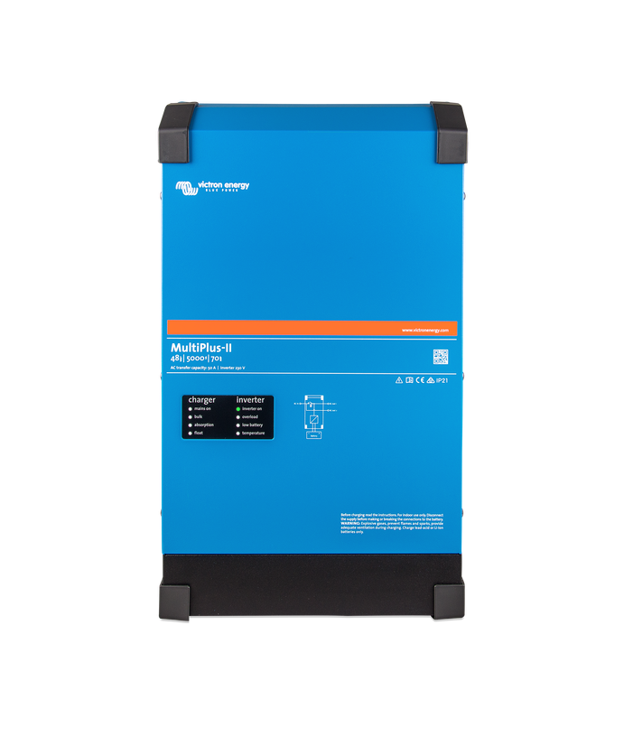 VICTRON Multiplus-II 48/5000/70-50. 5kVA, 48Vcc. Cargador 70A. VE.Bus.