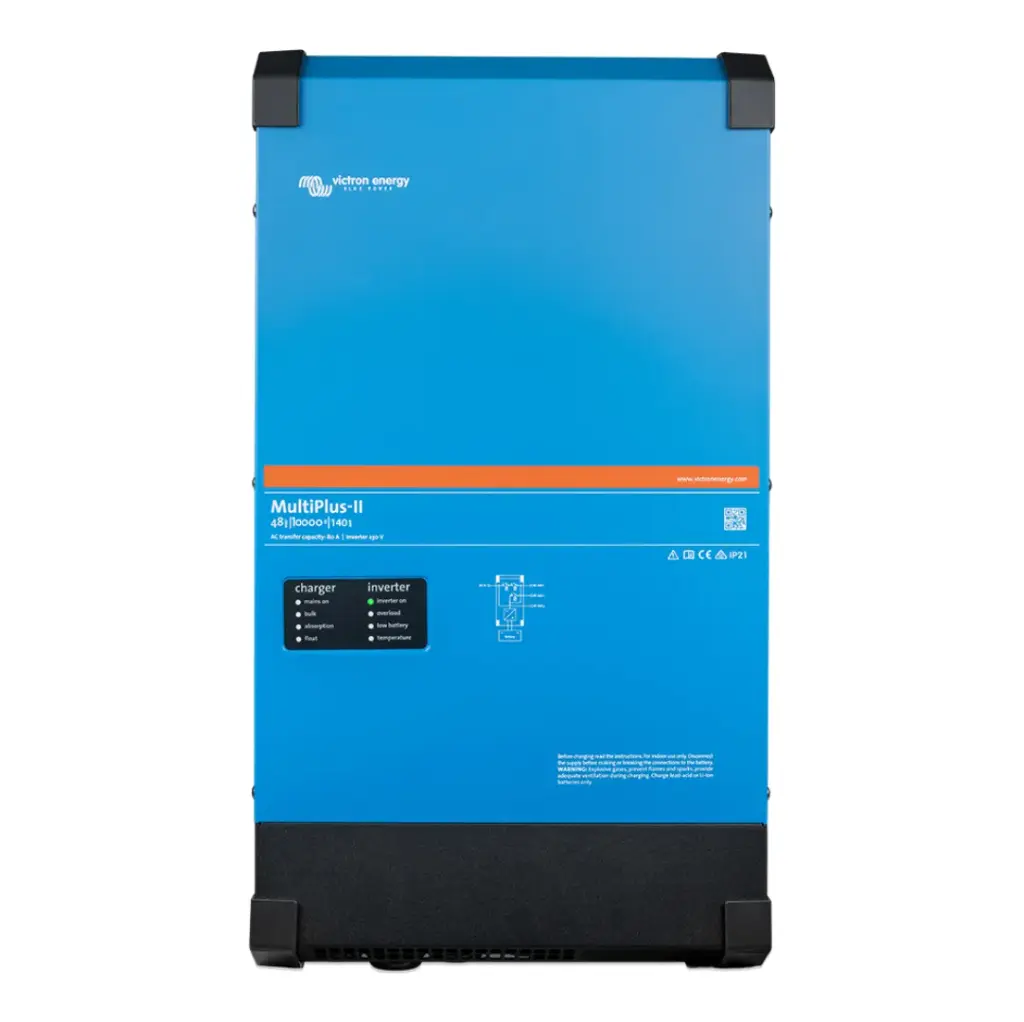 VICTRON Multiplus-II 48/10000/140-100 10kVA, 48Vcc. Cargador 140A. VE.Bus.