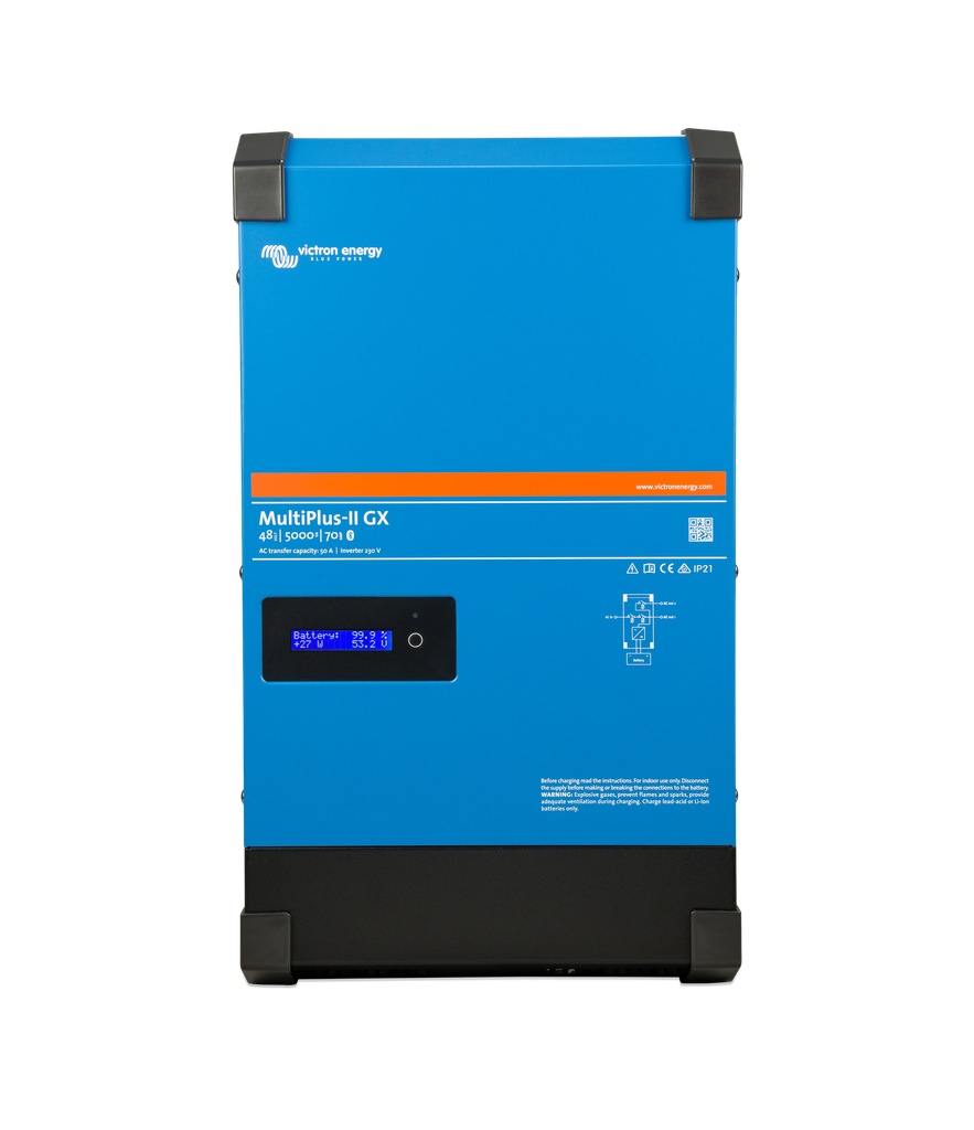 VICTRON Multiplus-II 48/5000/70-50 GX 5kVA, 48Vcc. 230 Vac. Cargador 70A. VE.Bus.