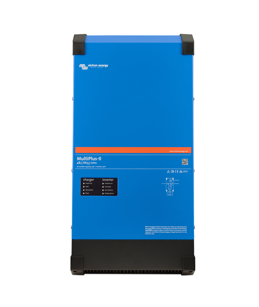 VICTRON Multiplus-II 48/6K5/100-50. 5kVA, 48Vcc. Cargador 100A. VE.Bus.