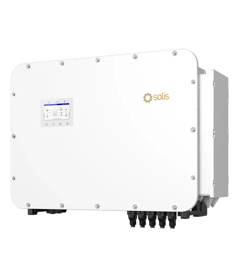 Inversor SOLIS S6-EH3P-150K10-NV-YD-H 150kW 3PH Híbrido para baterías HV  