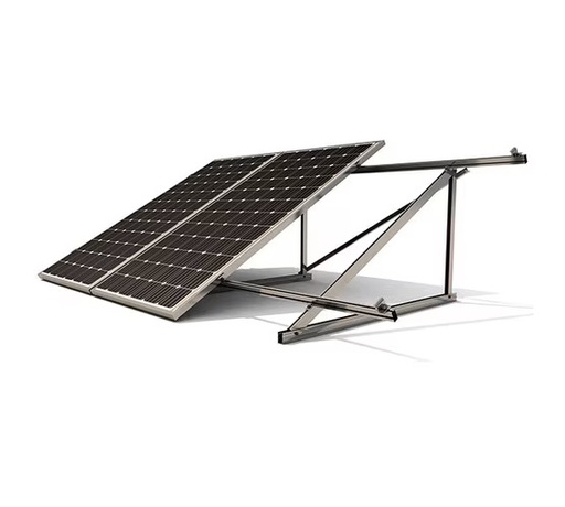 [10326] SUNFER 11V4 30º Soporte inclinado cerrado. 4 módulos en vertical